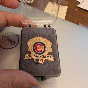 Chicago Cubs 1990 All-Star Game Pin In Plastic Case NEW